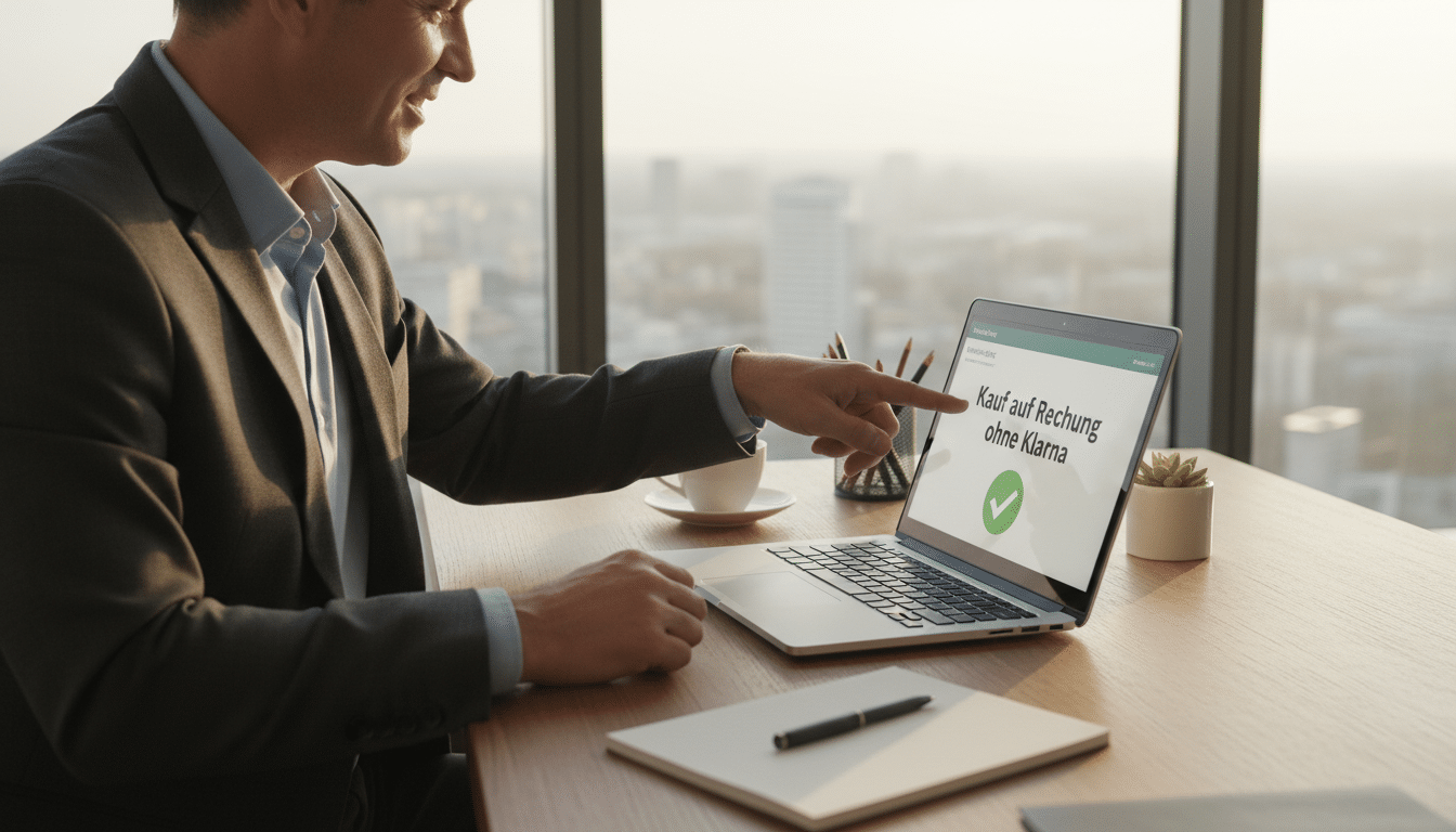 Kauf auf Rechnung ohne Klarna